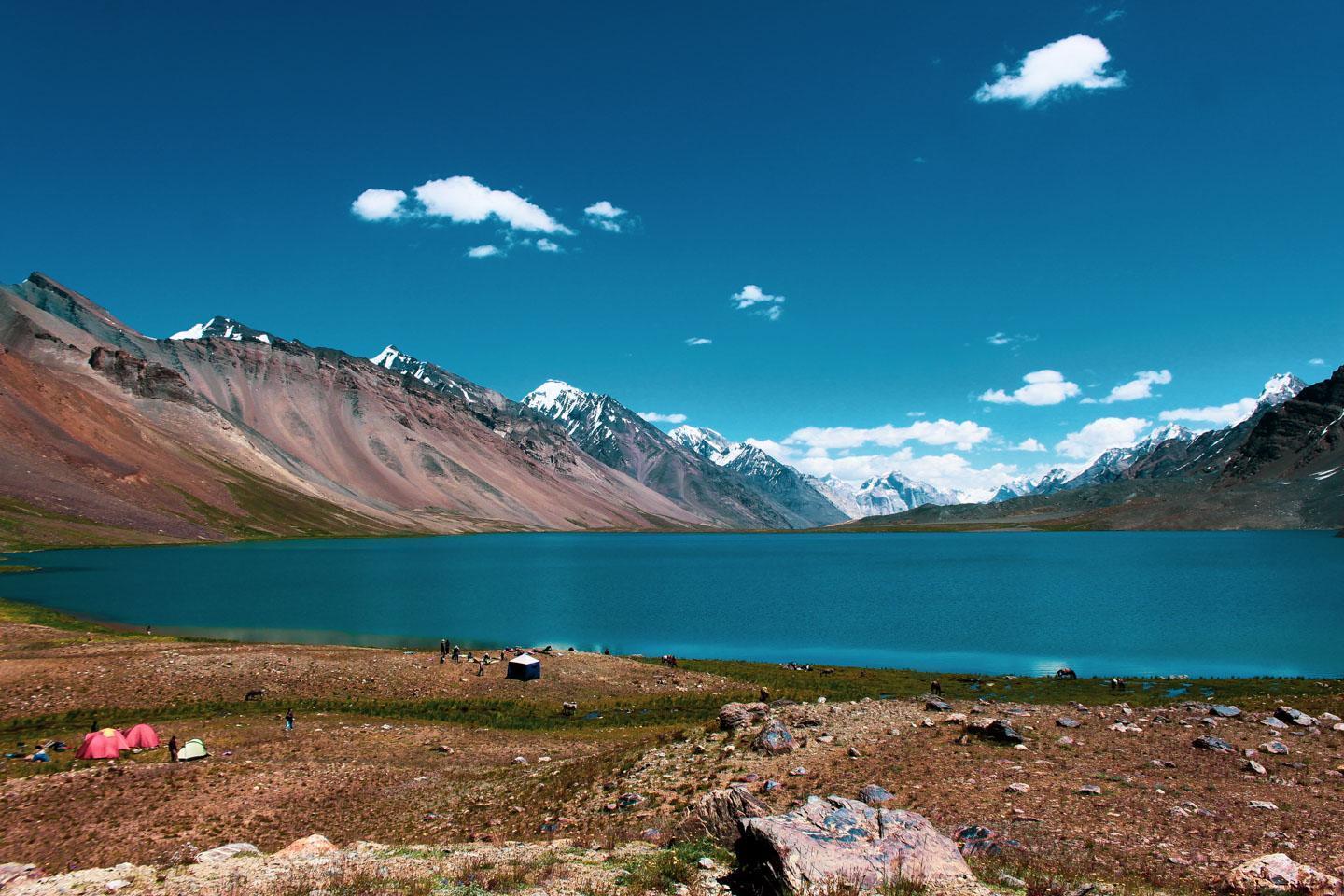 The picturesque beauty of Karambar lake