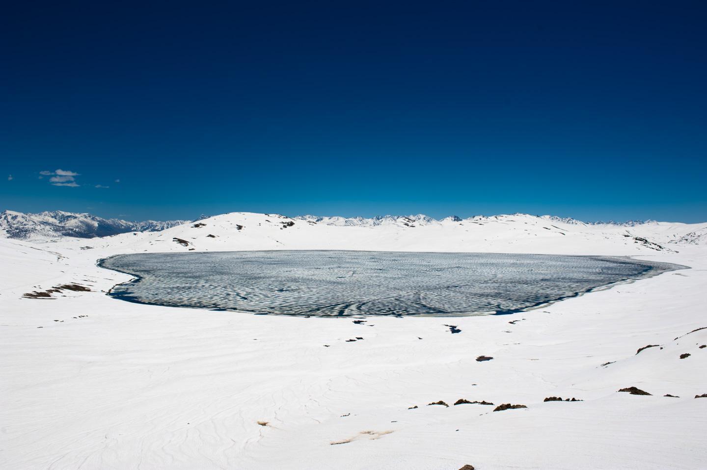 Frozen Sheosar Lake
