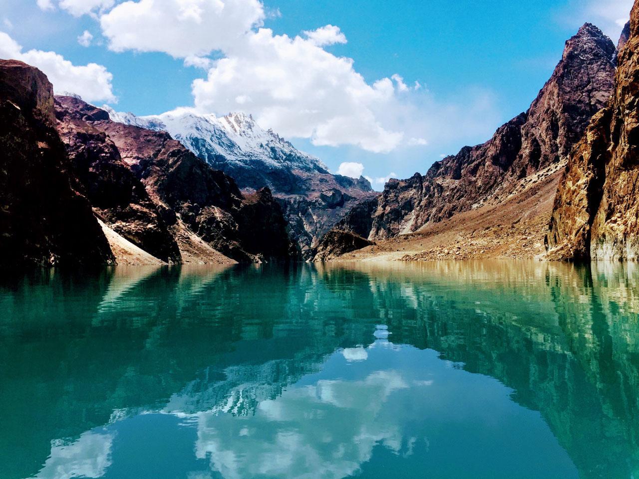 Sweet are the uses of adversity; embodied by Attabad Lake