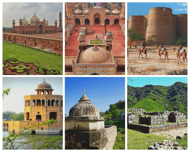Breathtaking historical destinations in Pakistan.