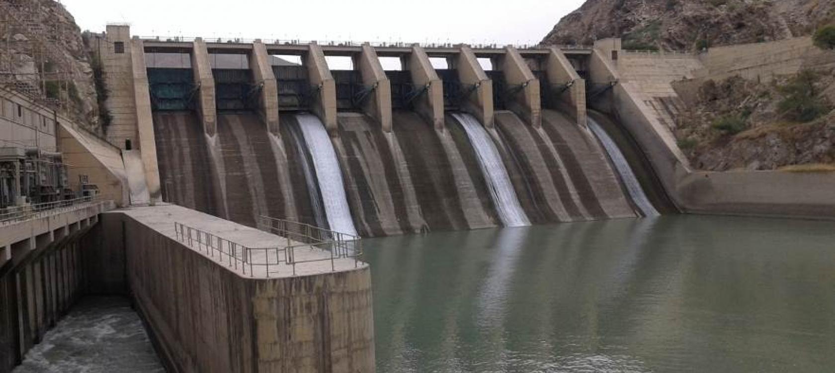 Spill ways, Warsak Dam, Peshawar, KPK