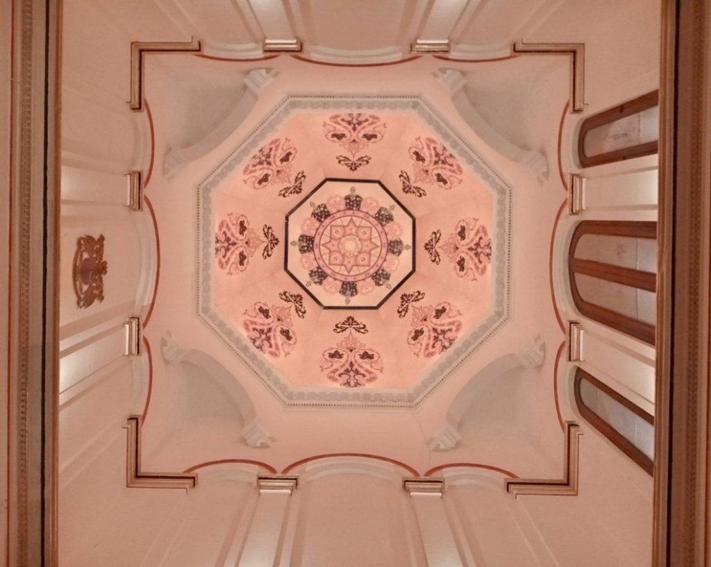 Ceiling inside Noor Mahal