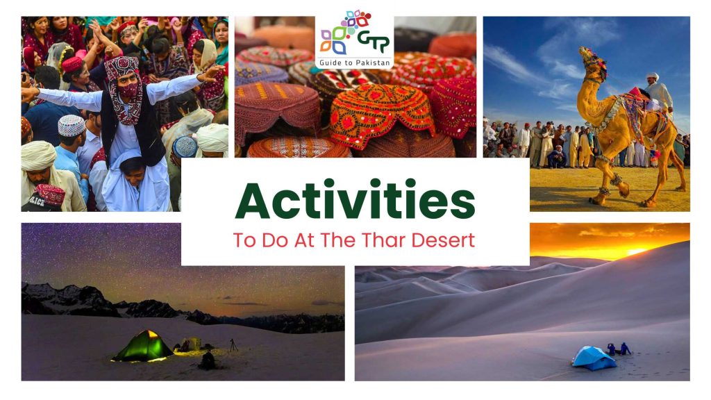 Activites in thar desert
