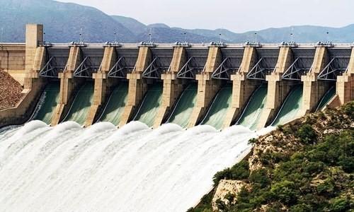Historical view of Warsak Dam near Peshawar